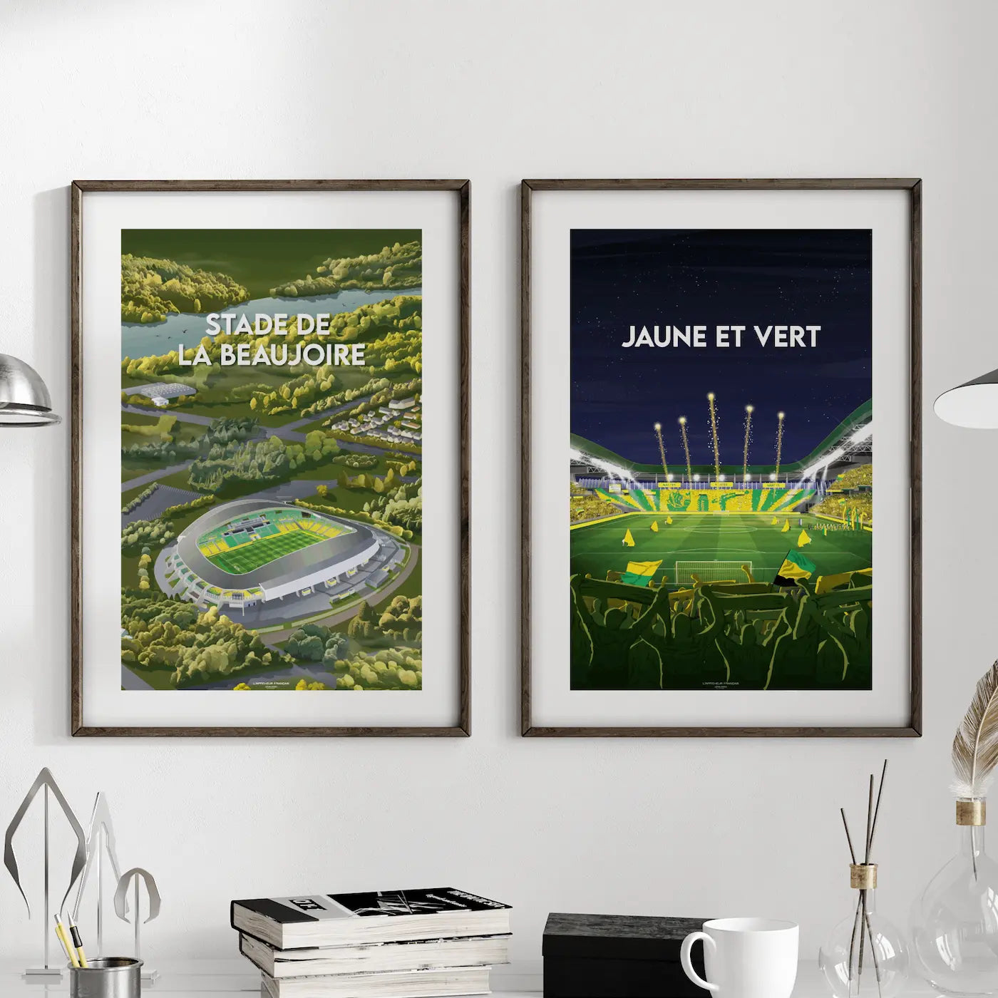 2 grandes affiches Nantes football