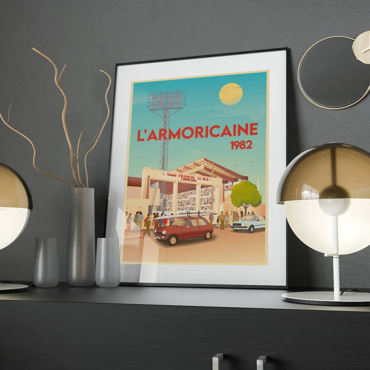 affiche a3 brest armoricaine