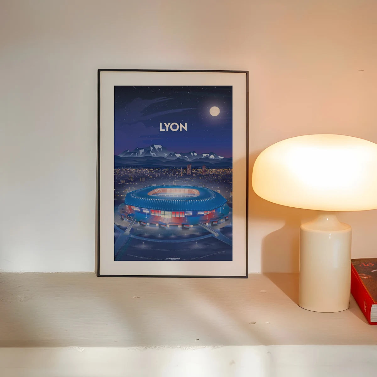 affiche Olympique Lyonnais