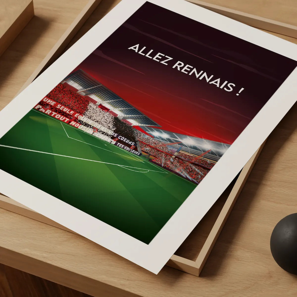 affiche allez rennais