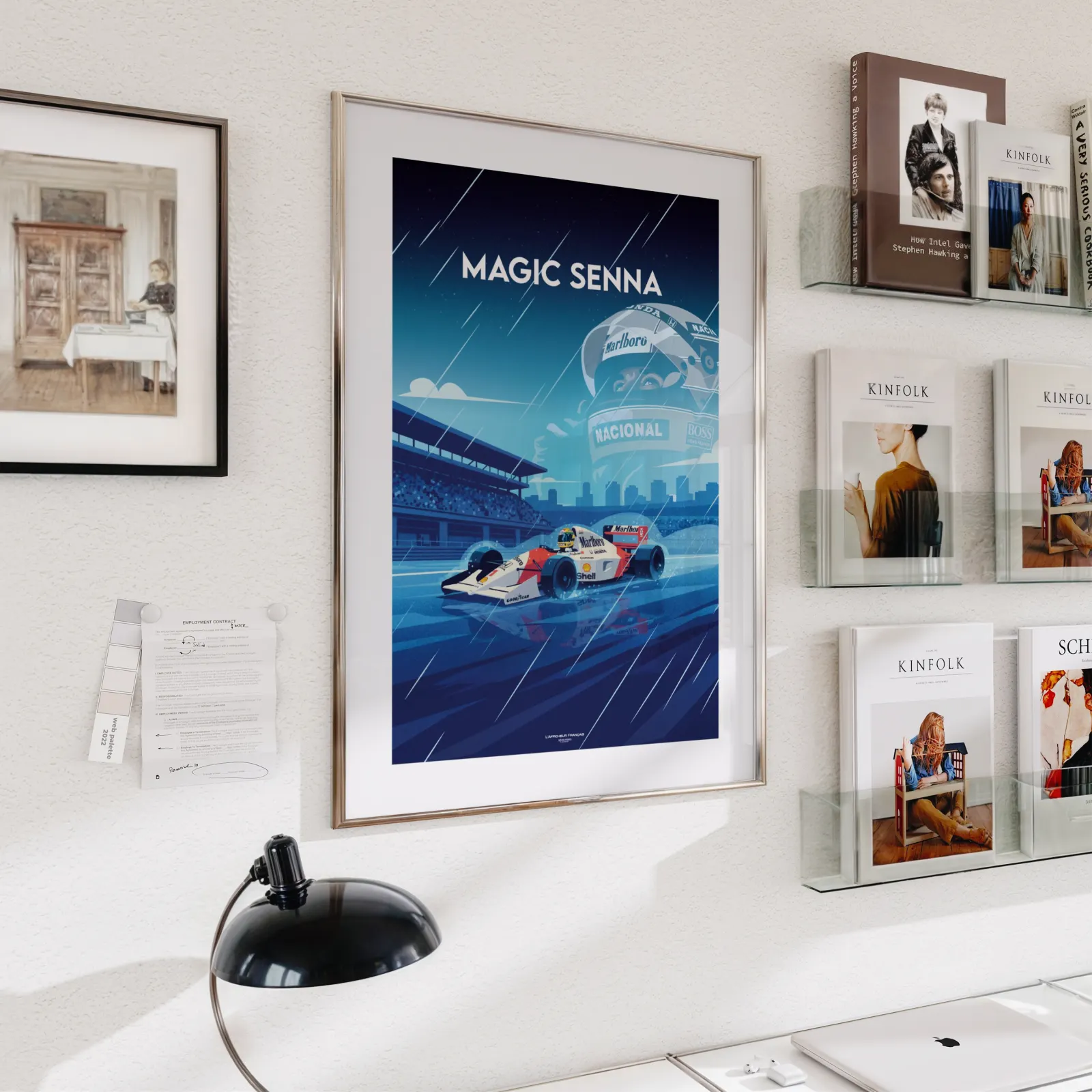 affiche Ayrton Senna