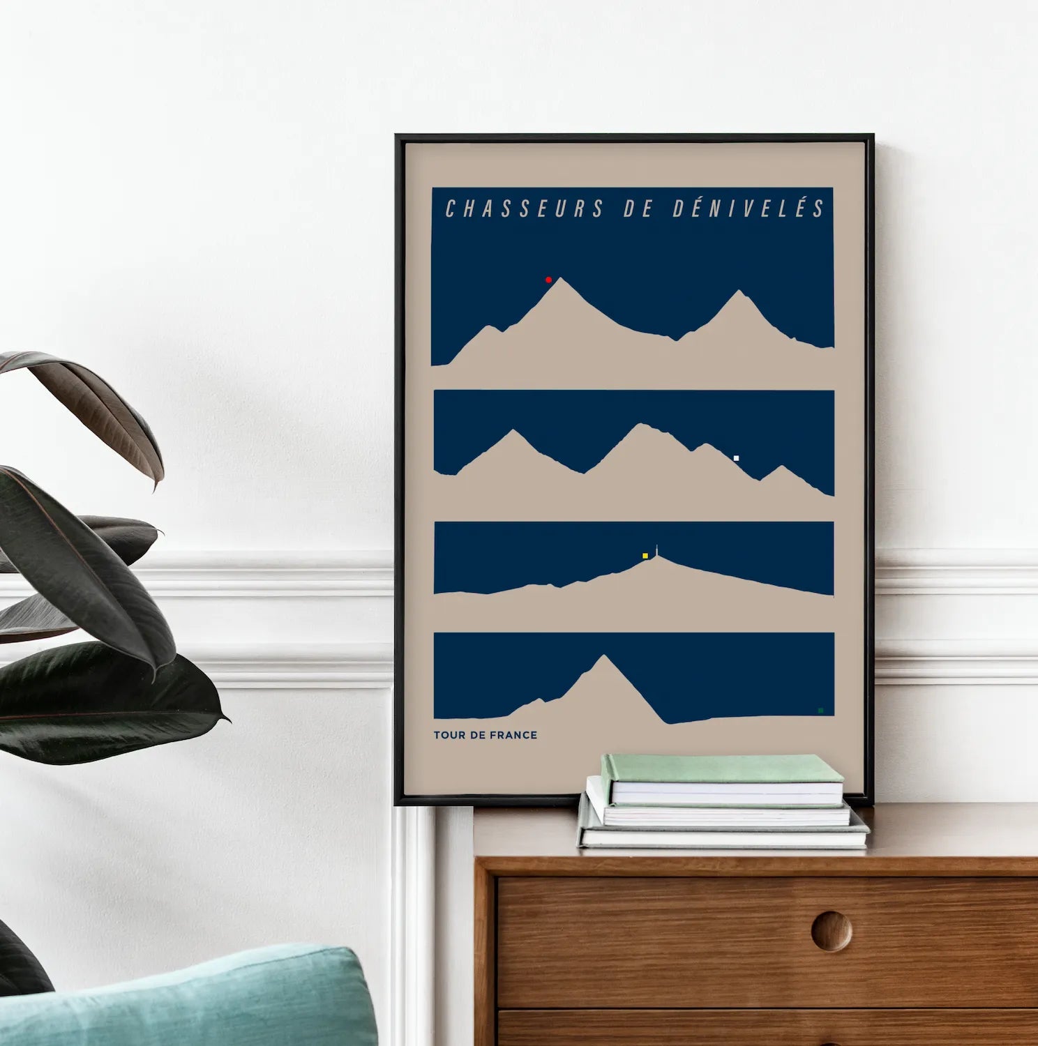 Affiche vélo col mythique