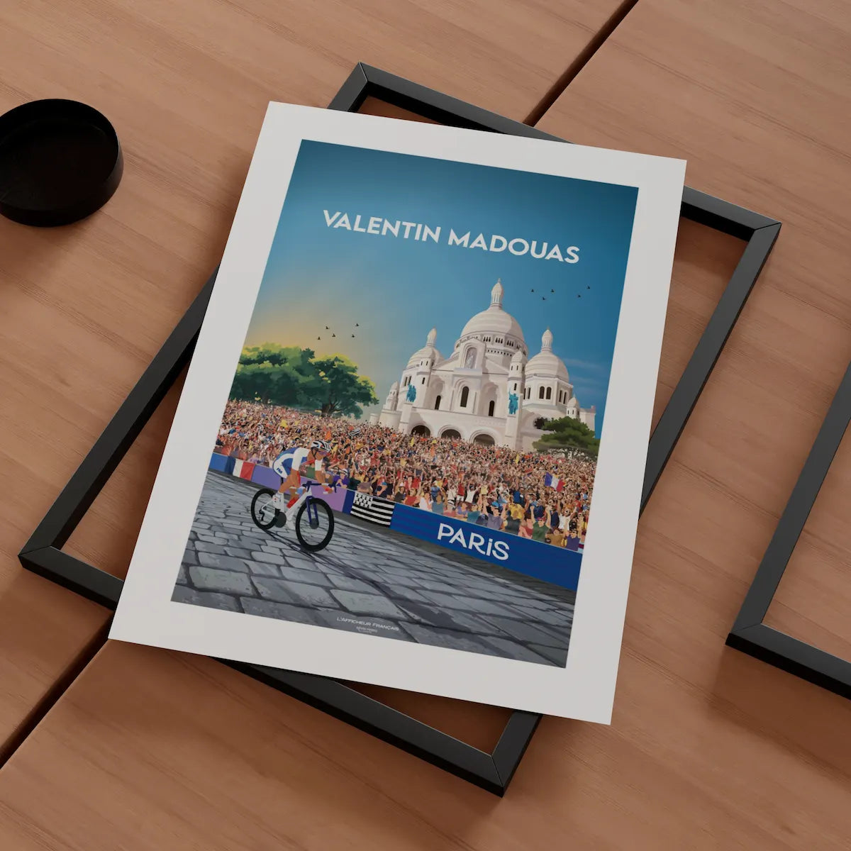 affiche cyclisme Valentin Madouas