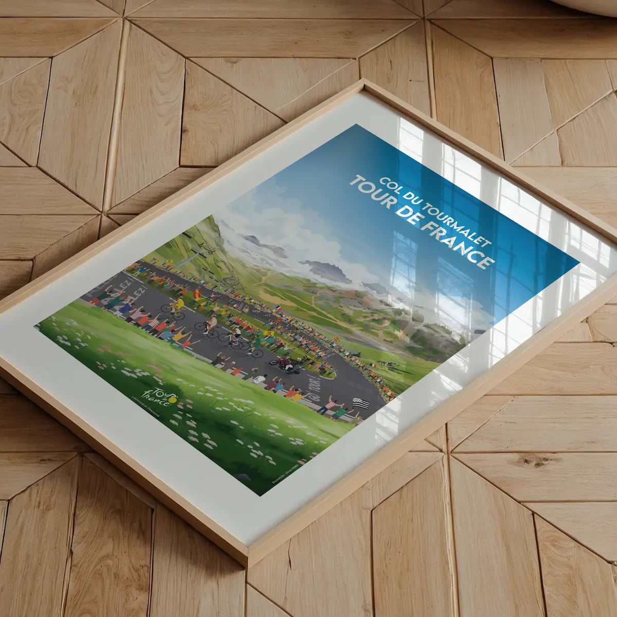 Affiche Tour de France - Col du Tourmalet