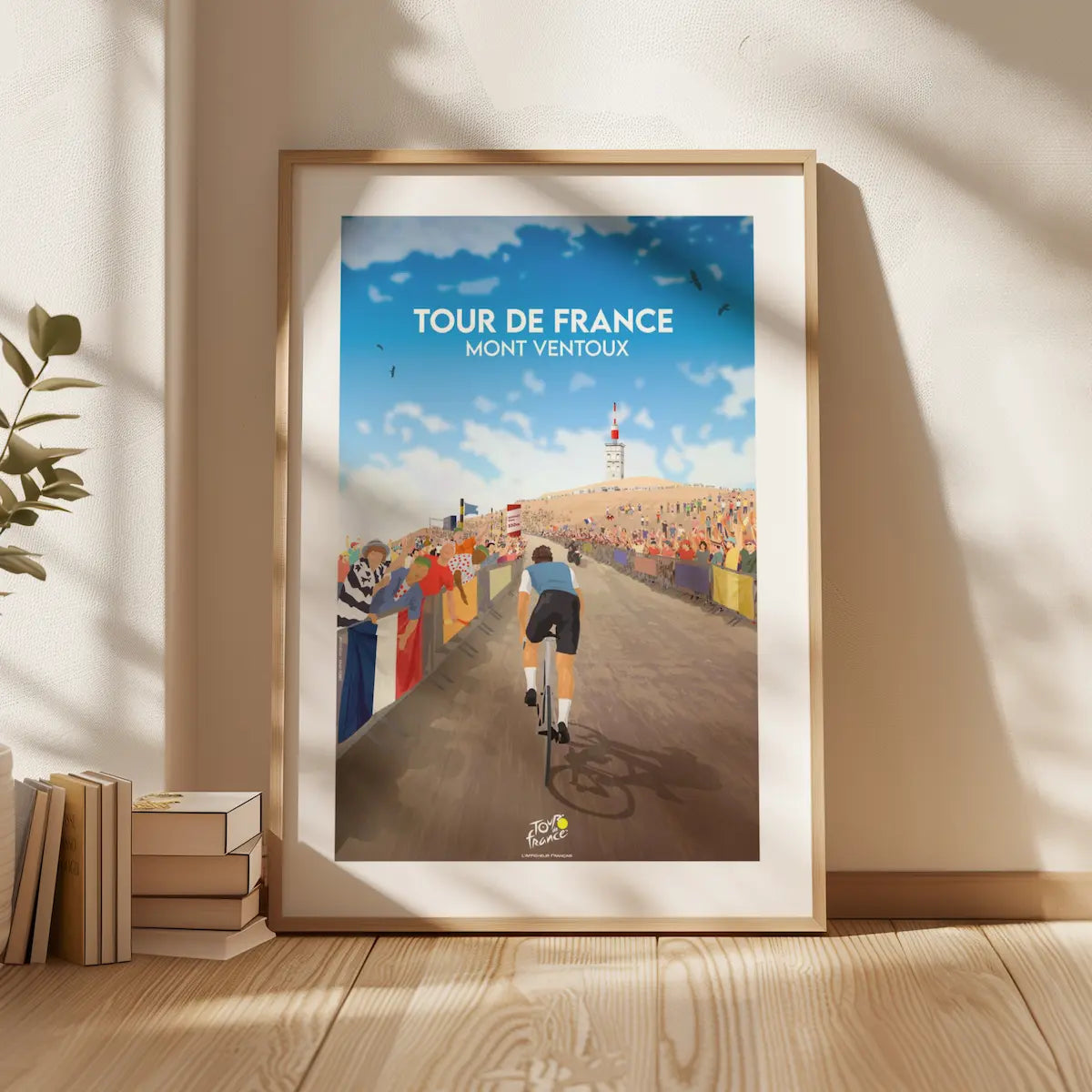 affiche cyclisme Mont Ventoux