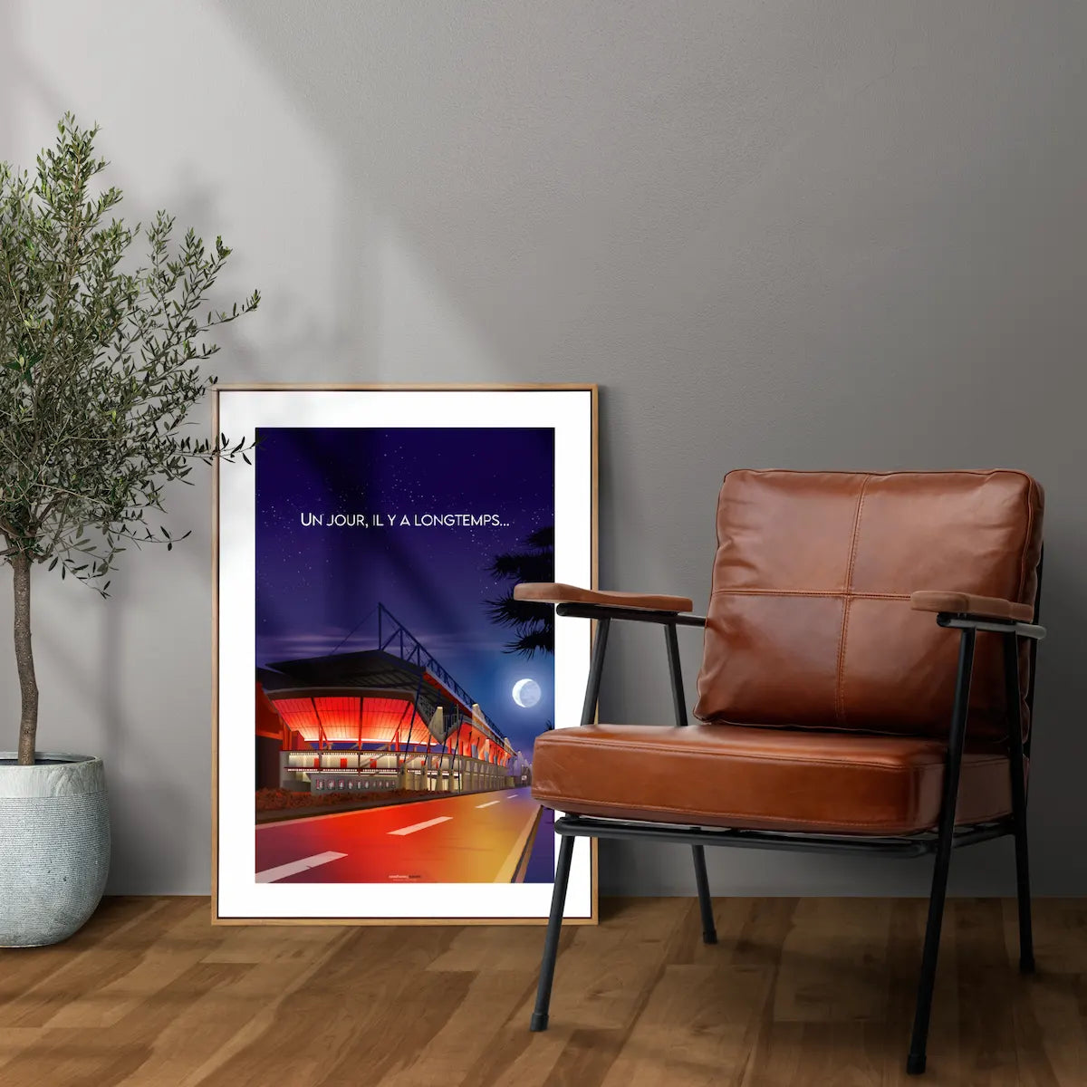 affiche football rennes stade