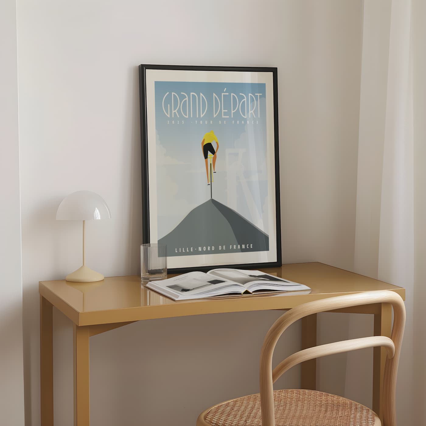 affiche grand départ Lille