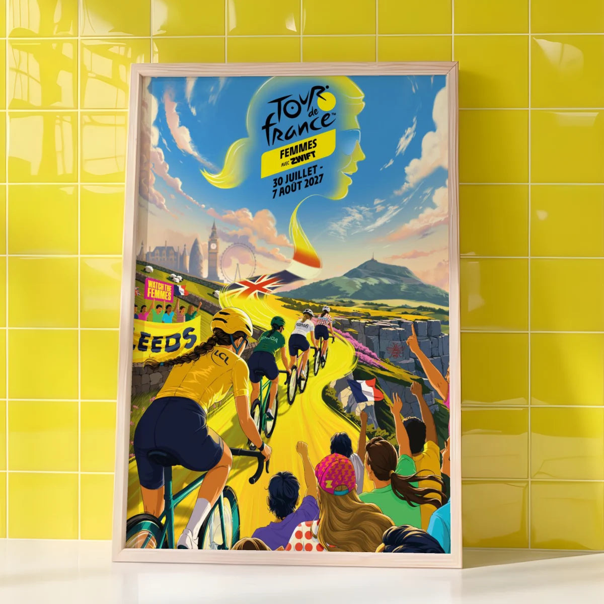 affiche officielle tour de france femmes 2027
