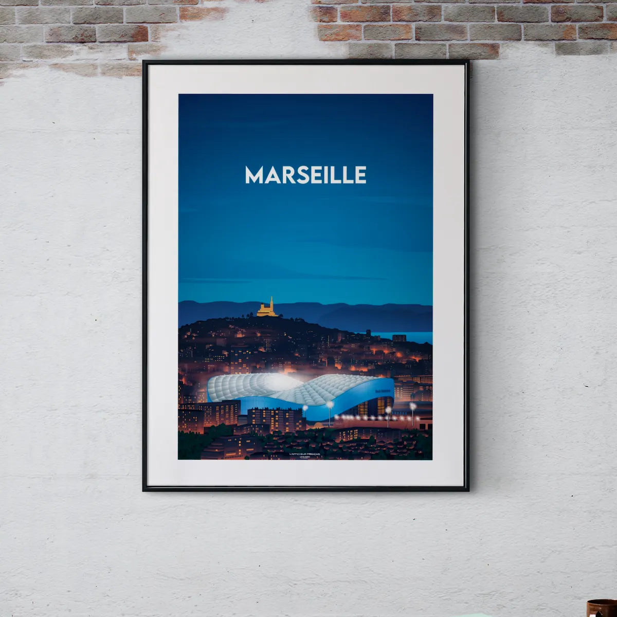 affiche OM Stade Vélodrome