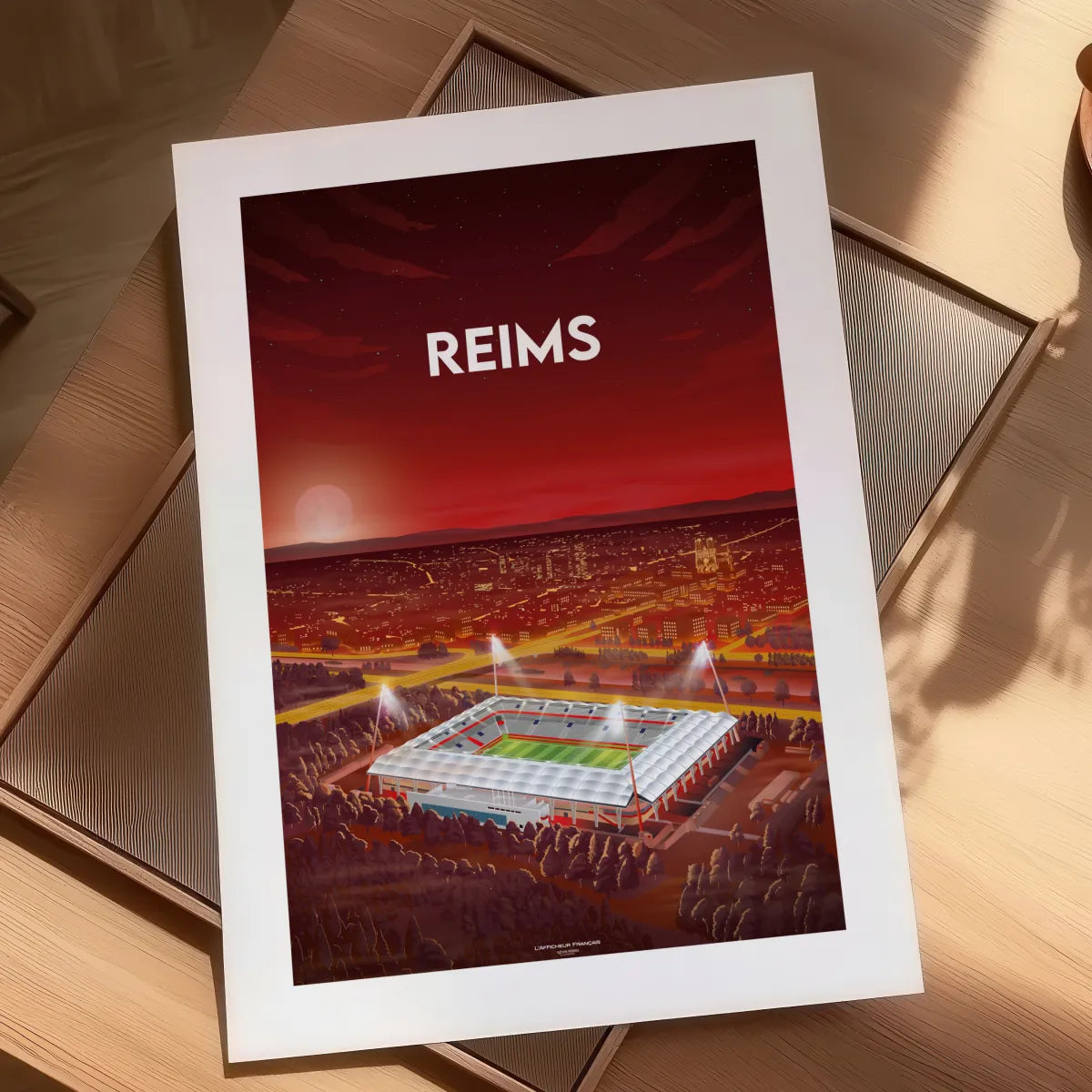 affiche Reims Football