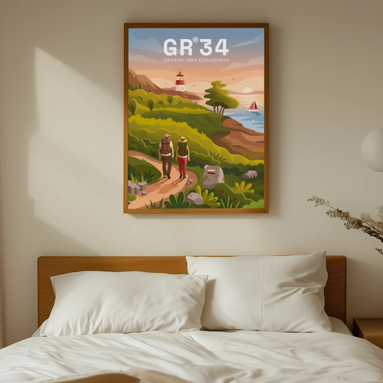 affiche souvenir GR34