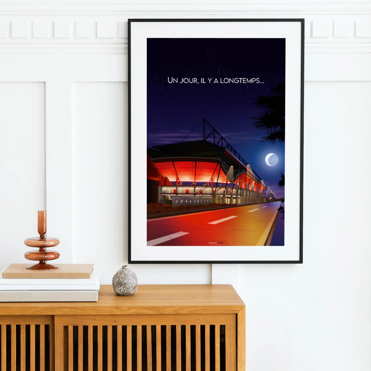 affiche SRFC stade foot