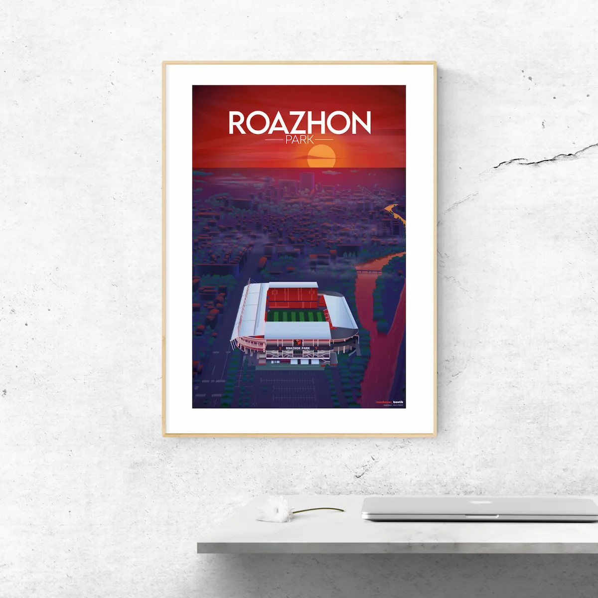 affiche stade rennais fc