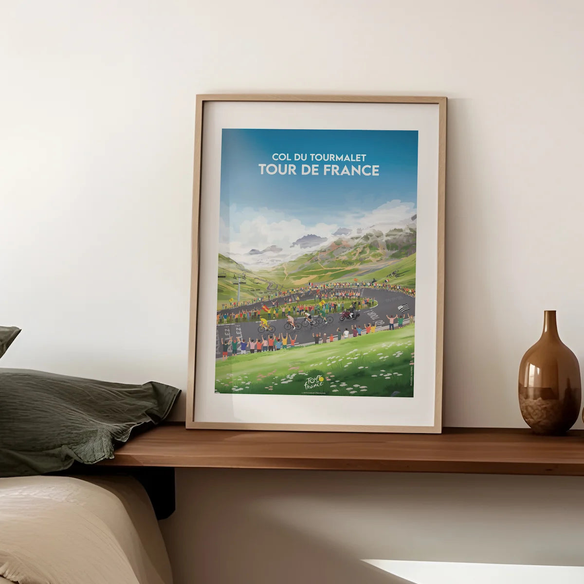 affiche du Tour de France col du Tourmalet