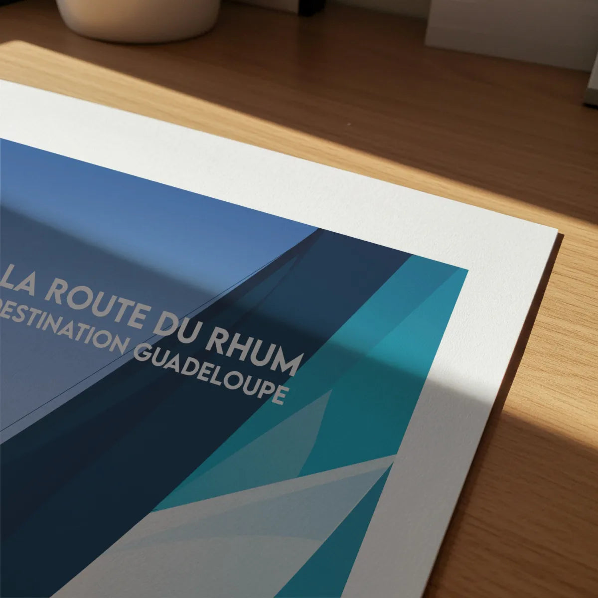 affiche bateau route du rhum