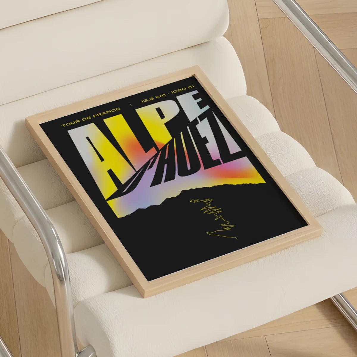 Affiche de l'Alpe d'Huez - Cyclisme
