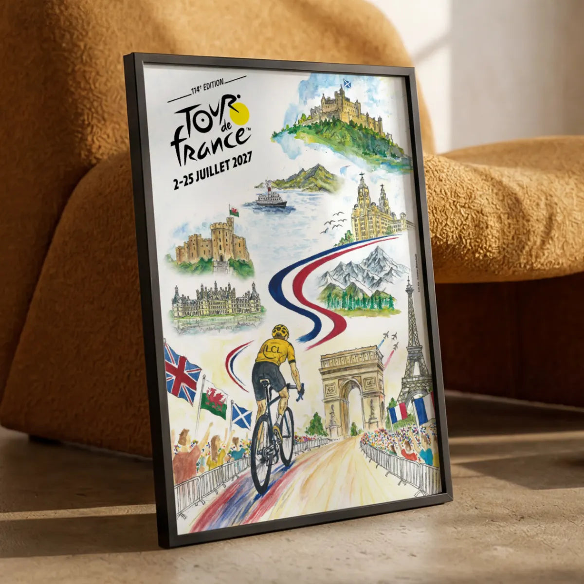 Affiche officielle du Tour de France 2027