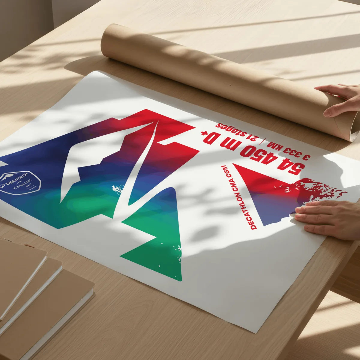 Affiche Decathlon CMA CGM 2026 - 54 450m