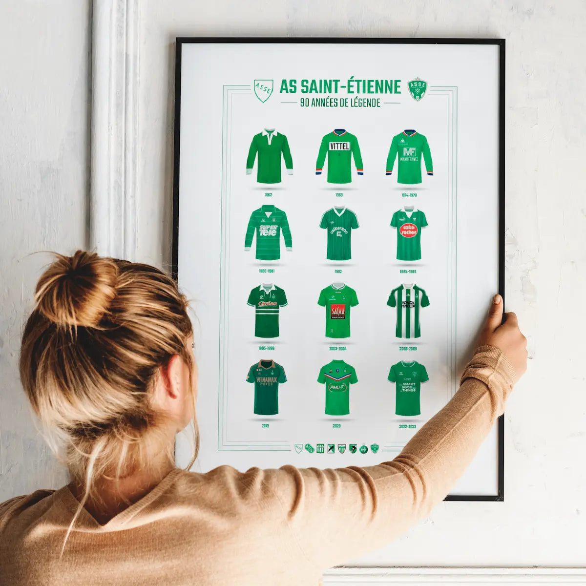 maillots foot ASSE