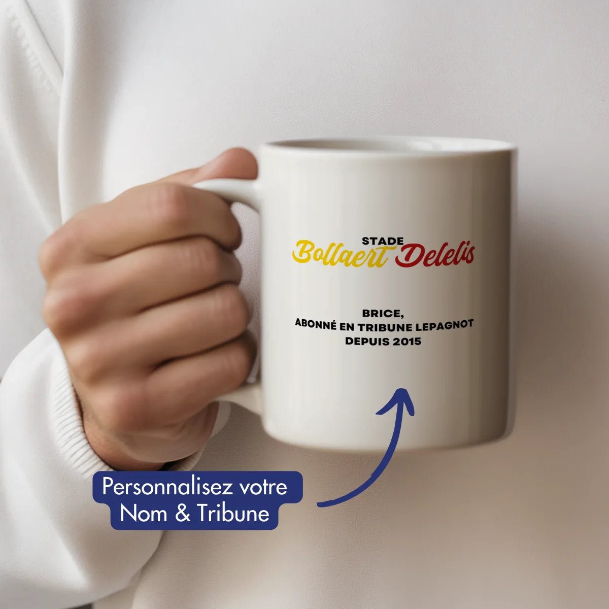 Mug personnalisé Foot - abonné RC Lens