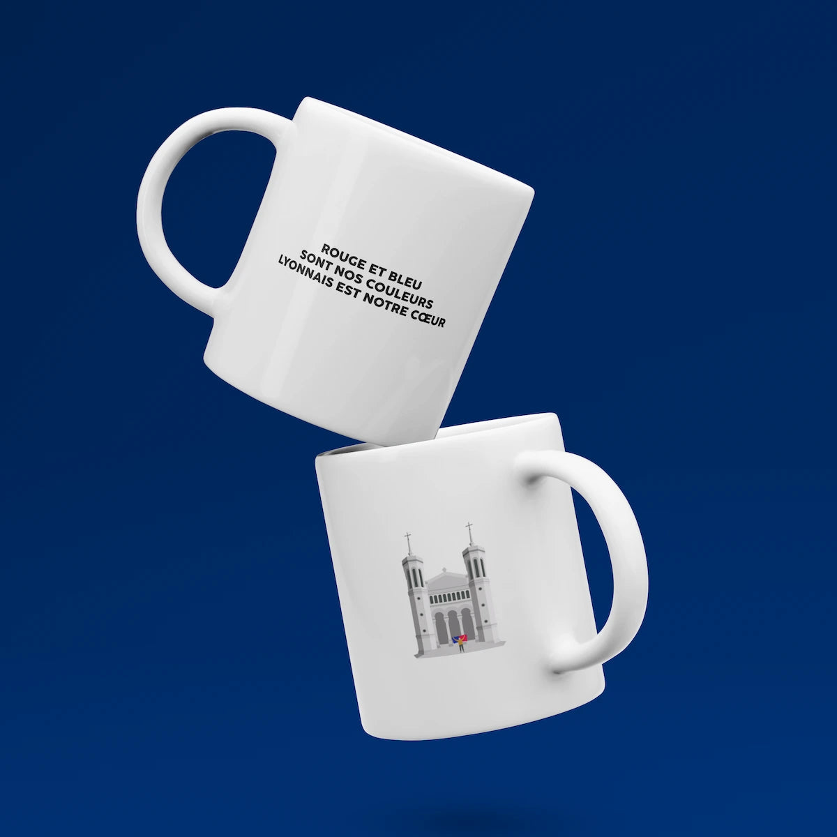 mug olympique lyonnais supporter