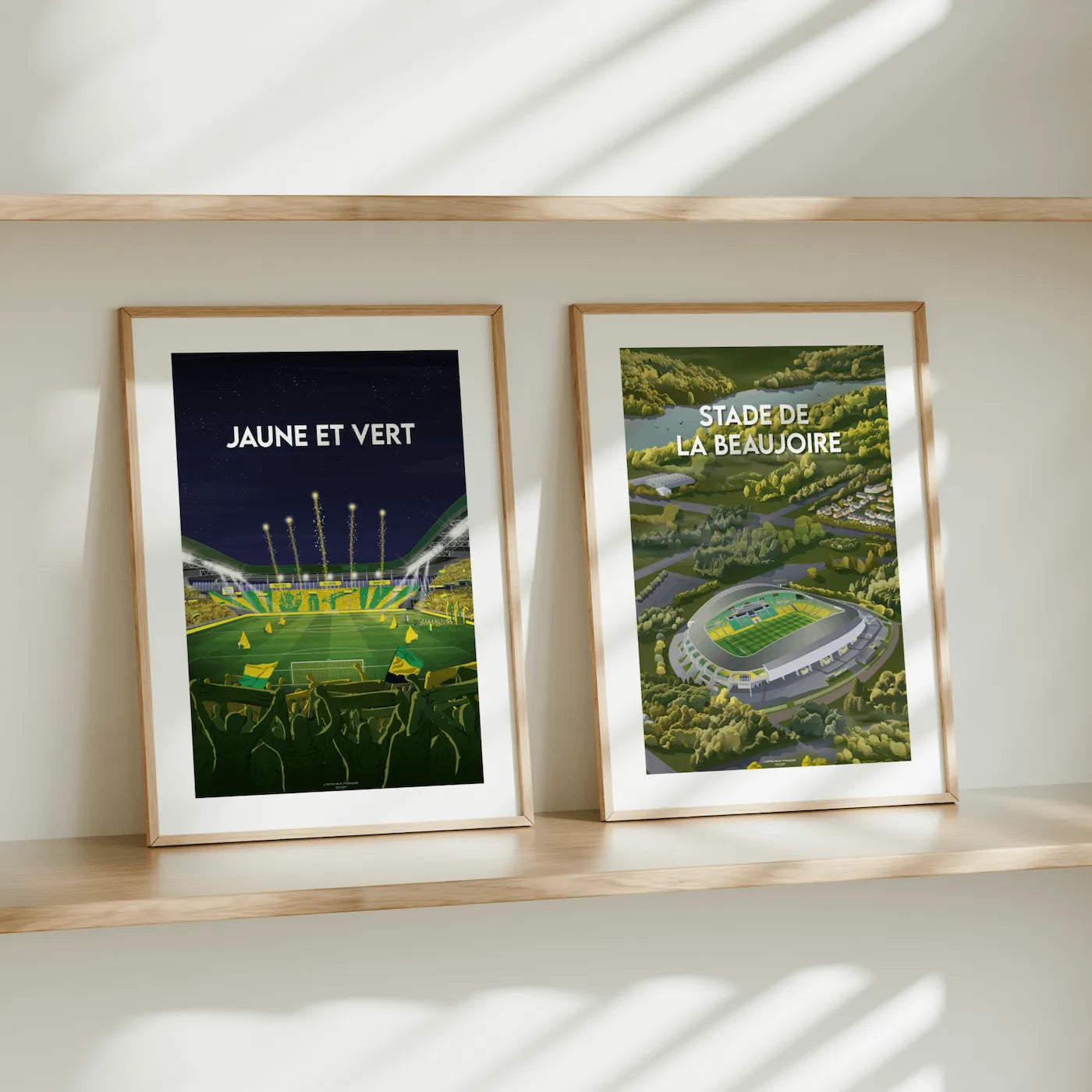 Pack 2 affiches du FC Nantes - 30x40cm