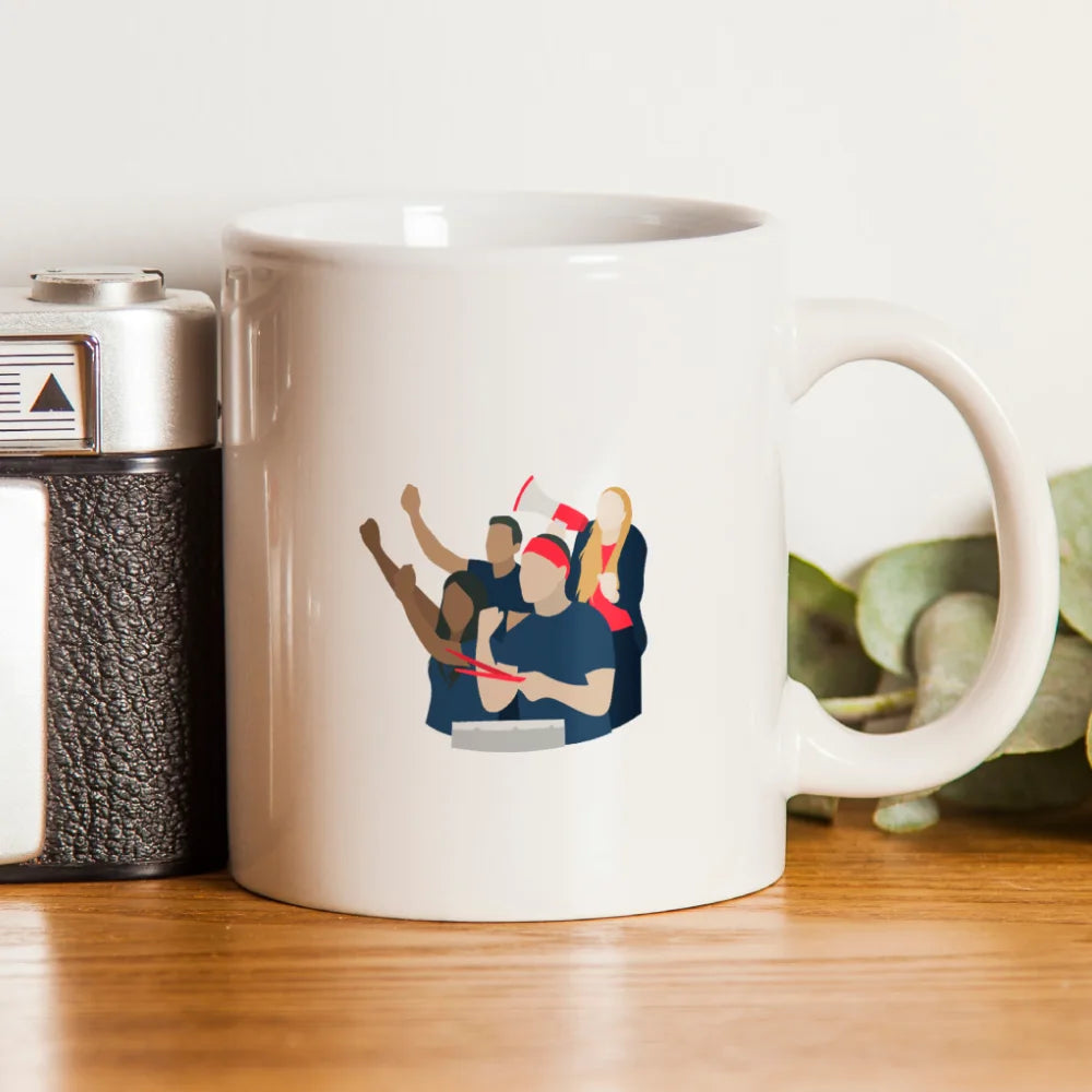 Paris mug foot cadeau