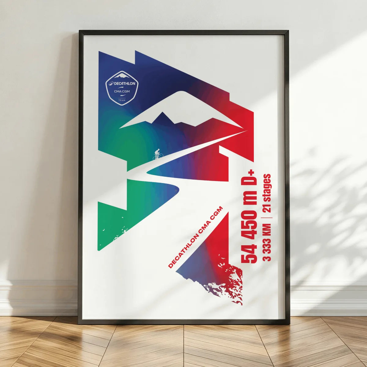Affiche Decathlon CMA CGM 2026 - 54 450m