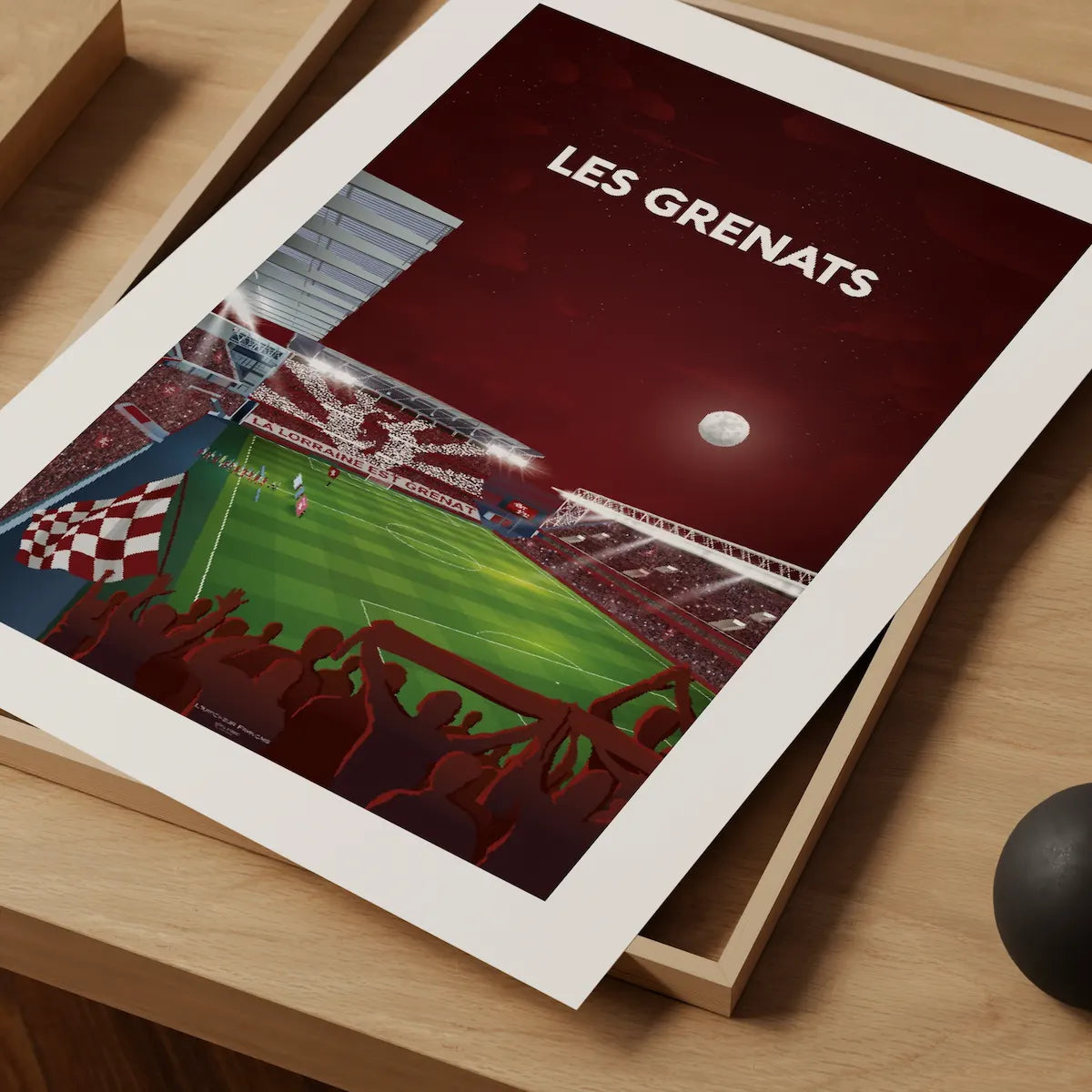 poster football club de Metz