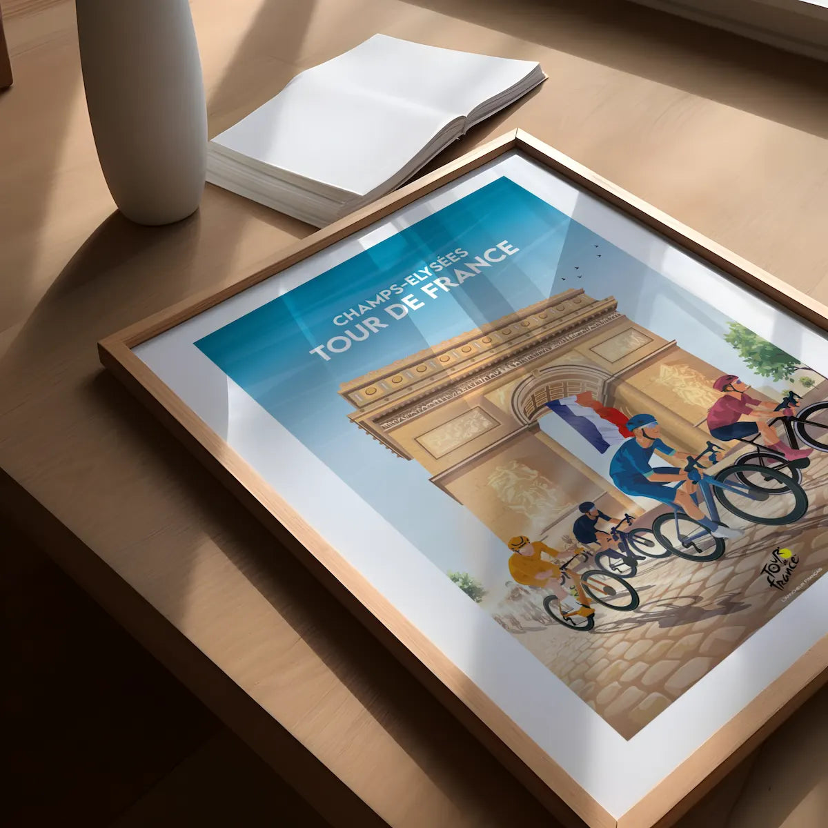 Póster del Tour de Francia - Champs-Elysées