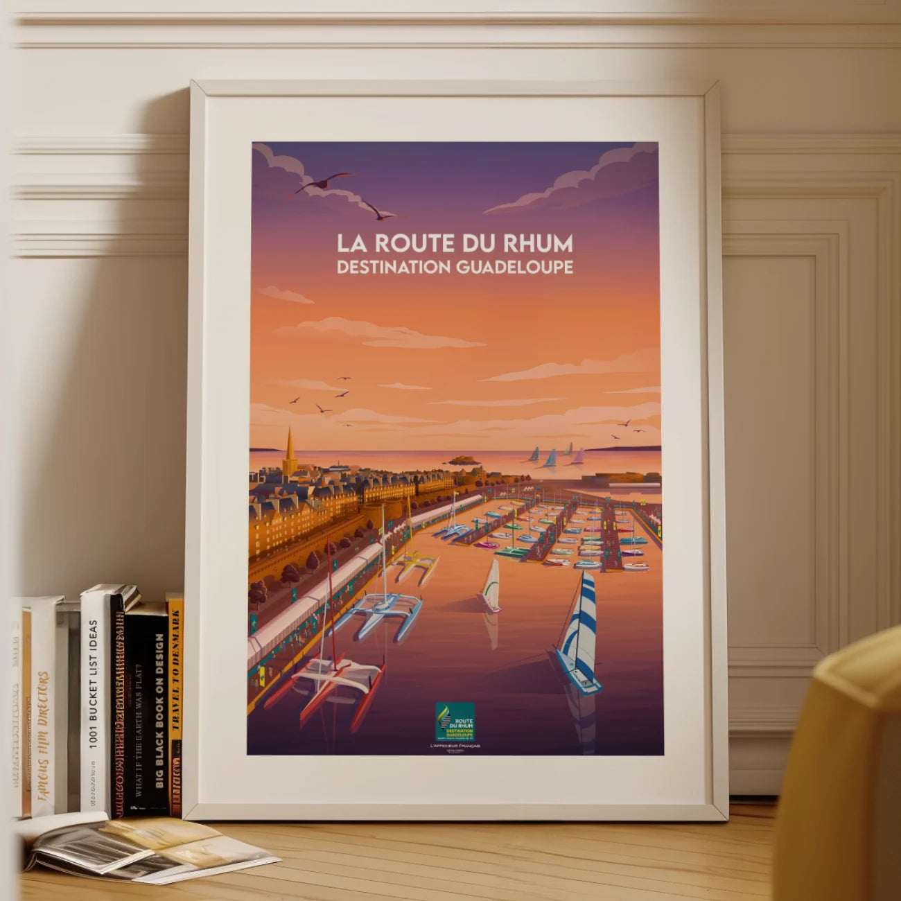 affiche Bateaux Saint-Malo Route du Rhum