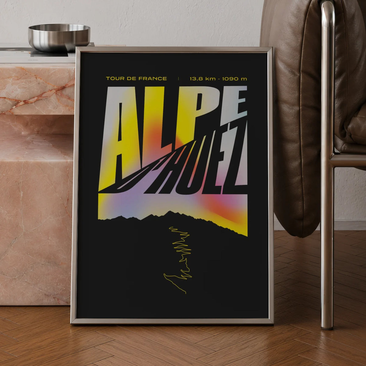 Affiche de l'Alpe d'Huez - Cyclisme