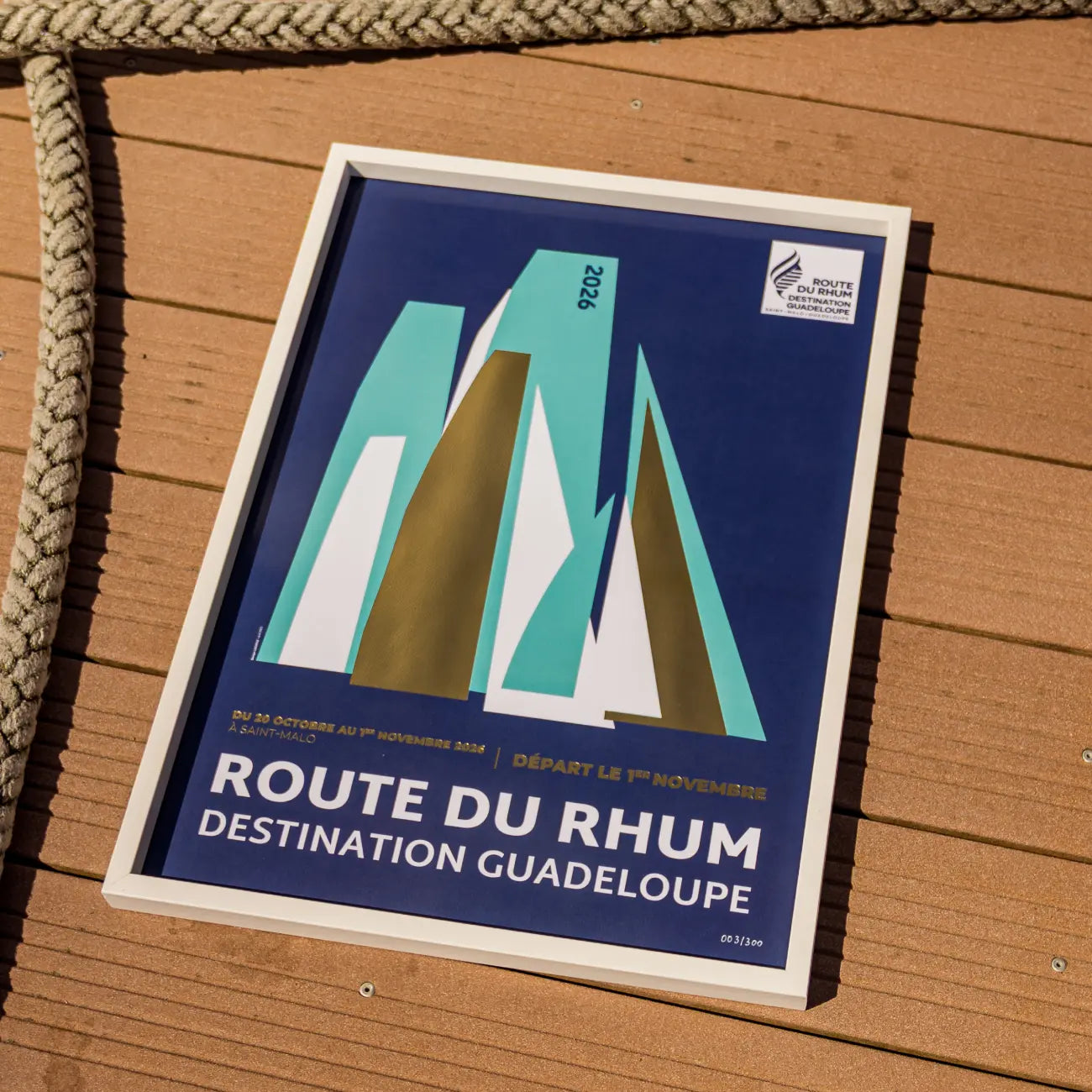 affiche officielle collector Route du Rhum