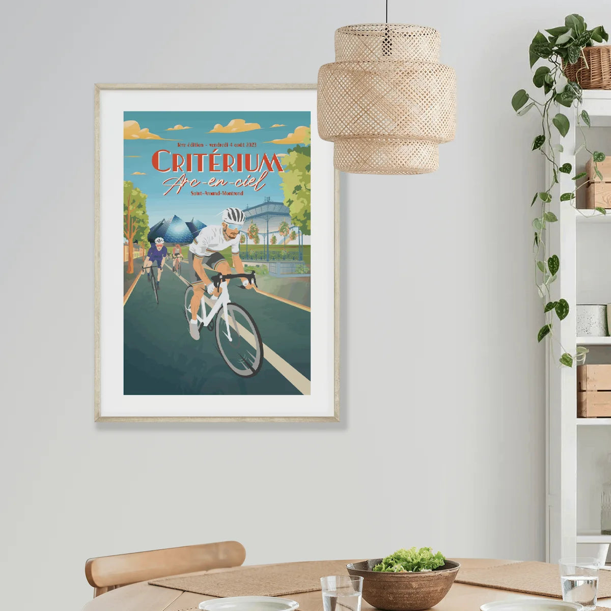 grande affiche cyclisme alaphilippe