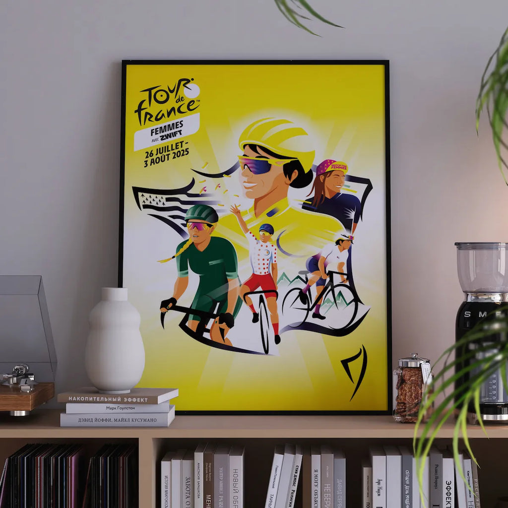 2025 Tour de France Women's Poster