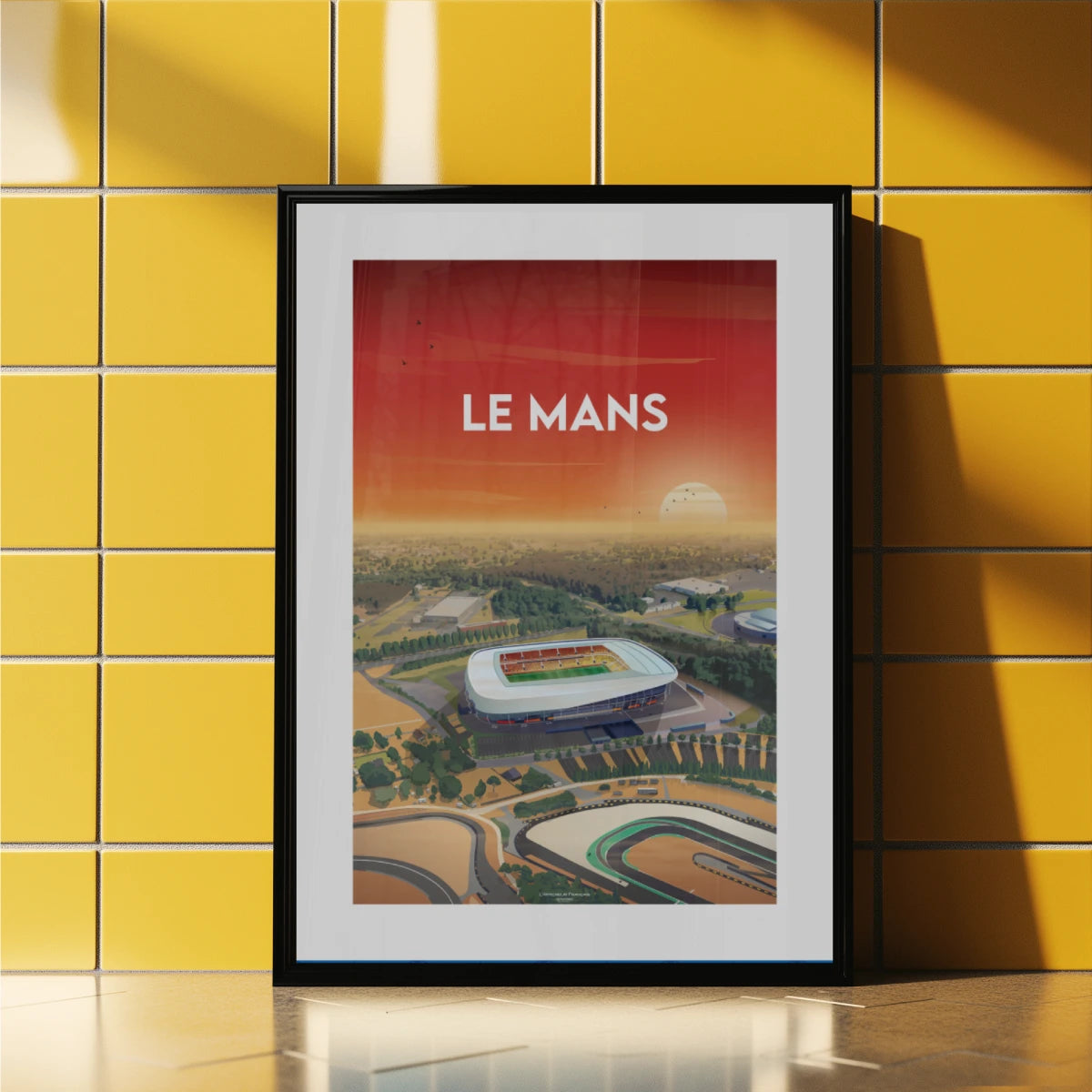affiche foot Le Mans FC