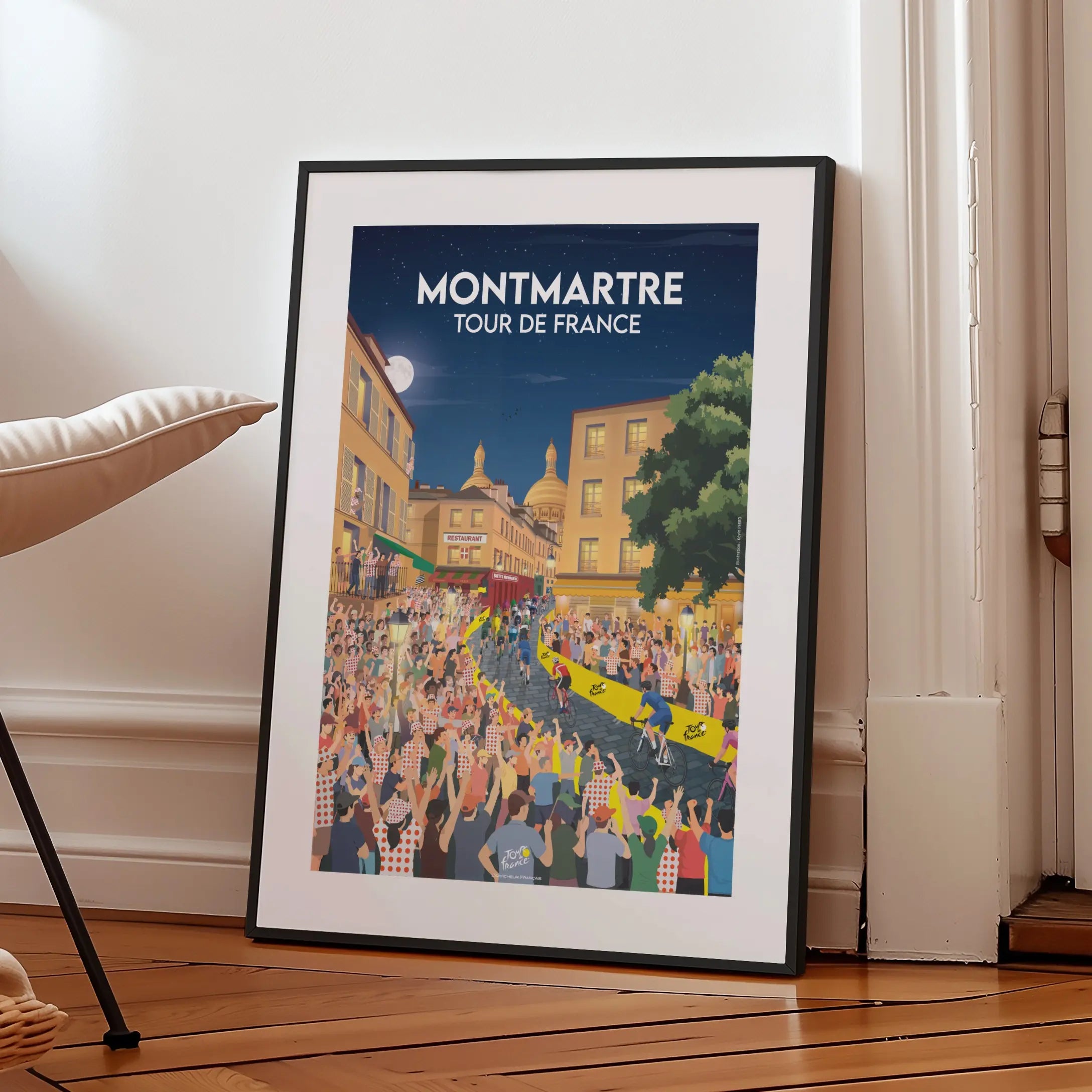 affiche Montmartre Tour de France