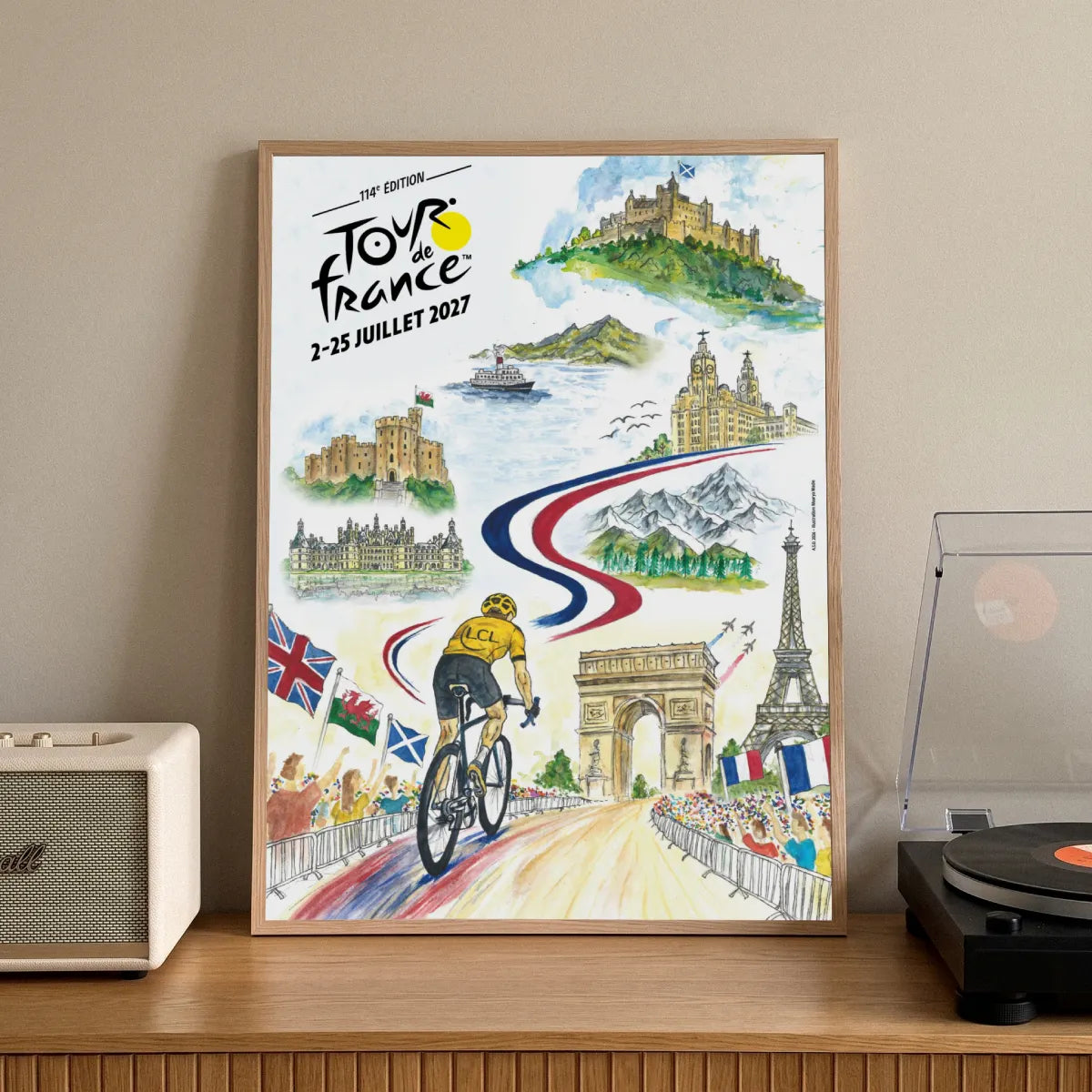 affiche officielle Tour de France 2027