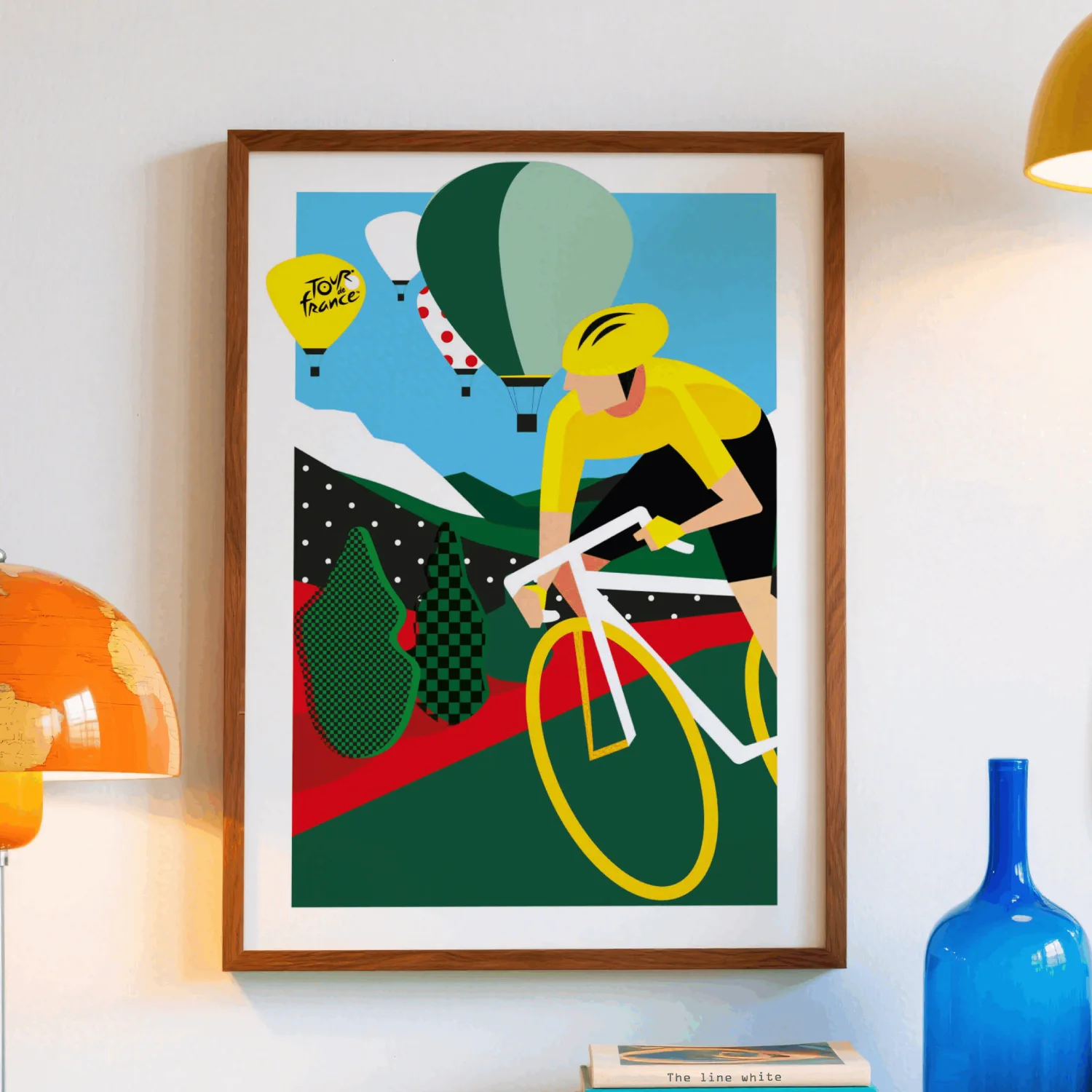 affiche Pop-art Tour de France