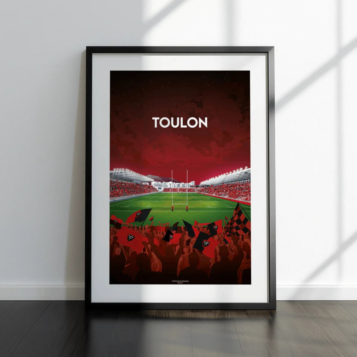 affiche Rugby Toulon RCT