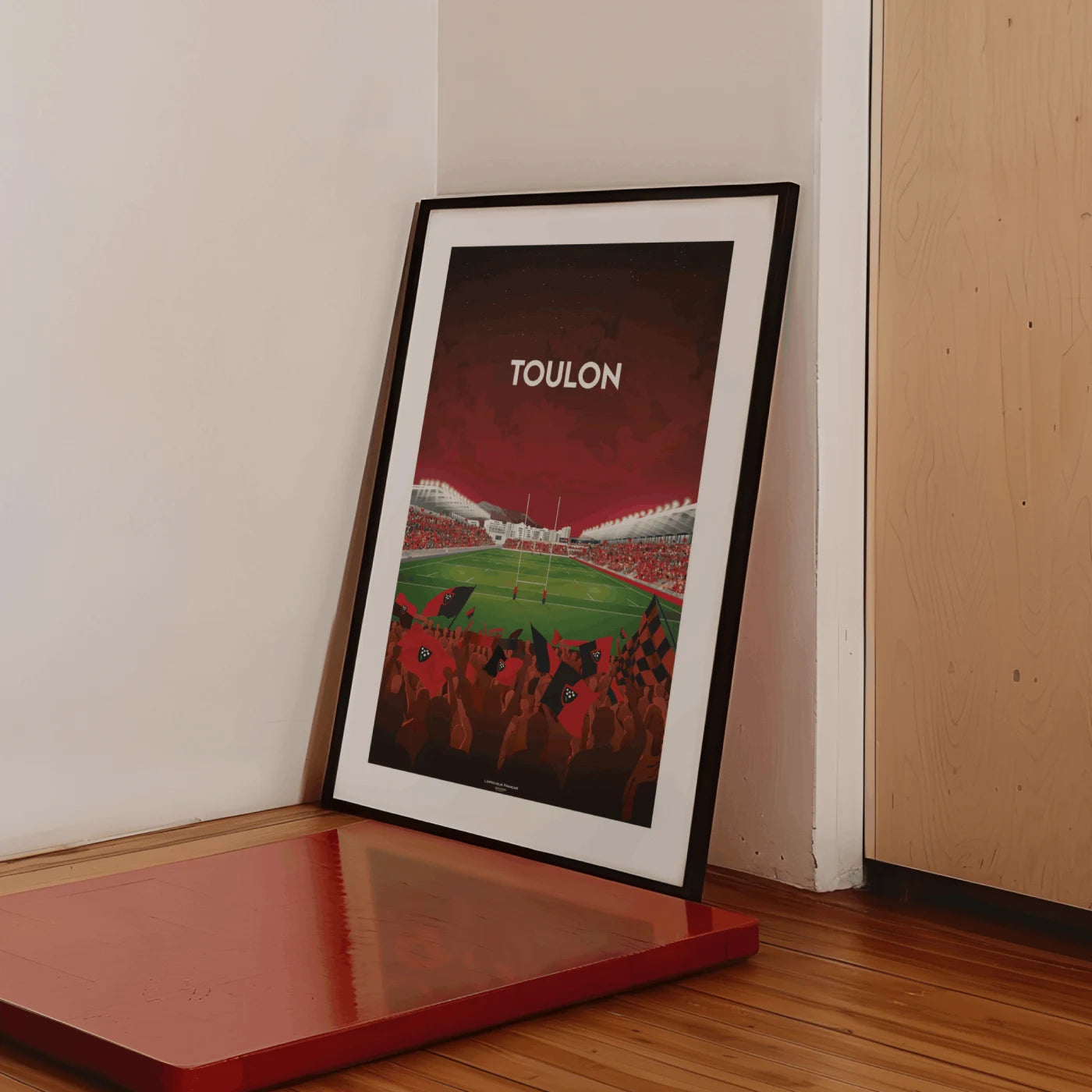 affiche Toulon Stade Rugby