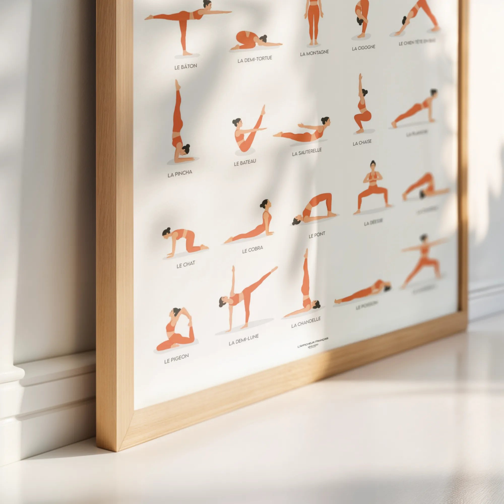 affiche Yoga Cadeau