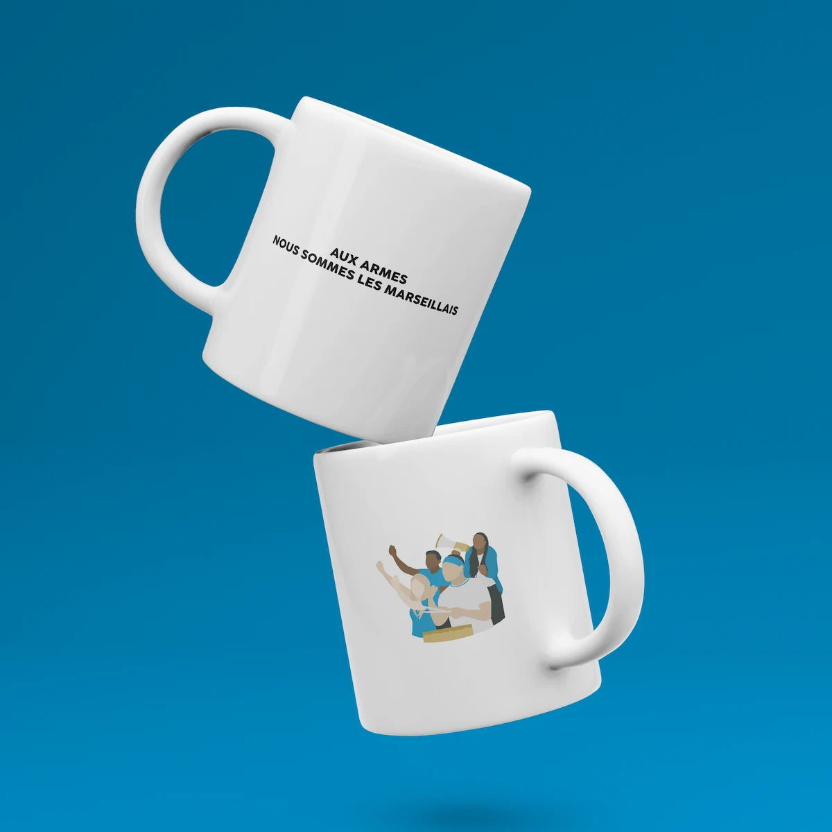 mug olympique de Marseille supporters