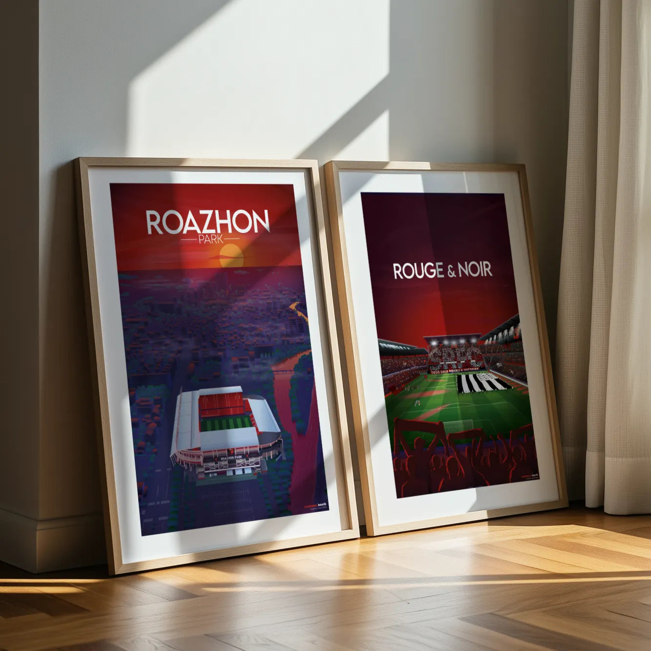 pack 2 affiches du SRFC au format A2