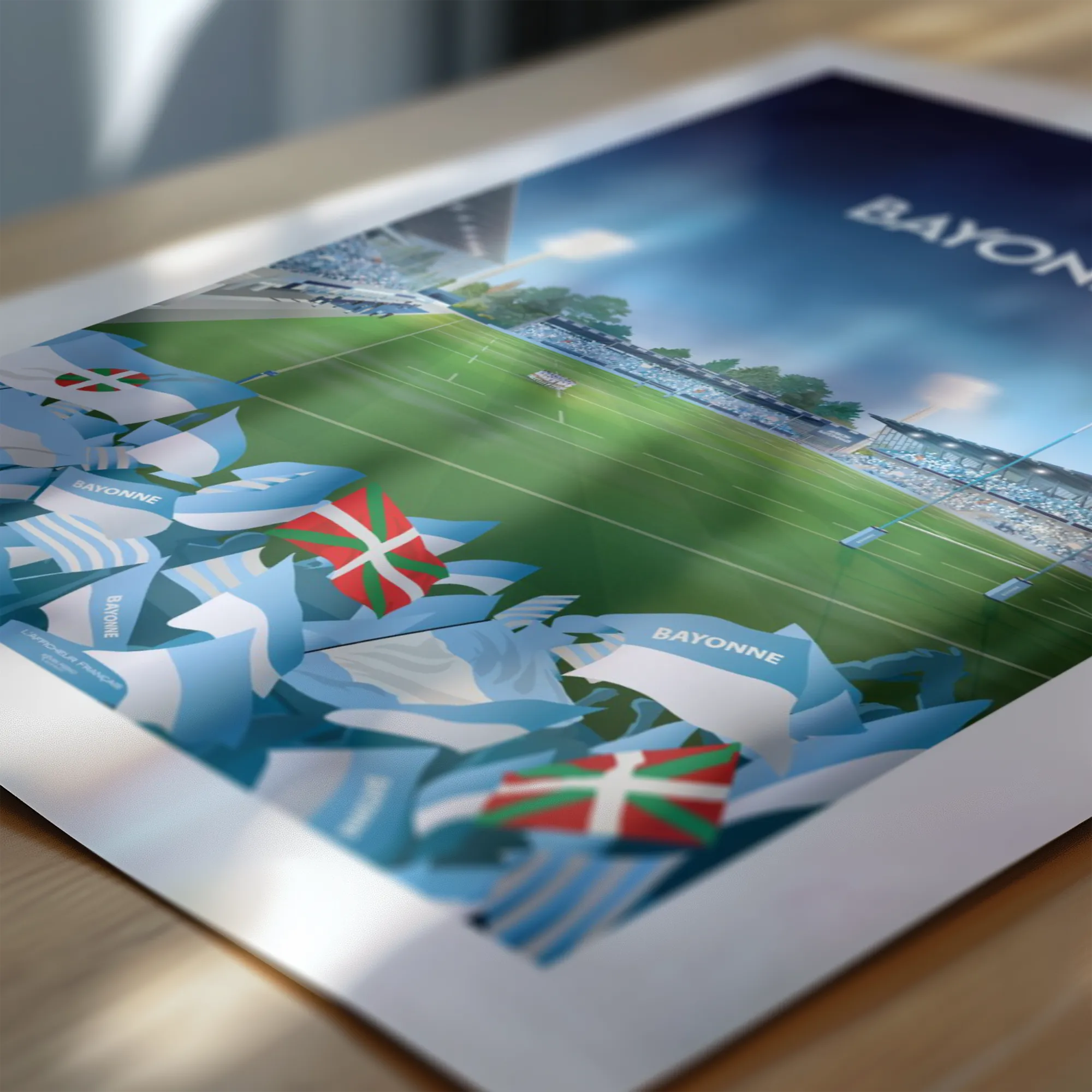 poster aviron Bayonnais