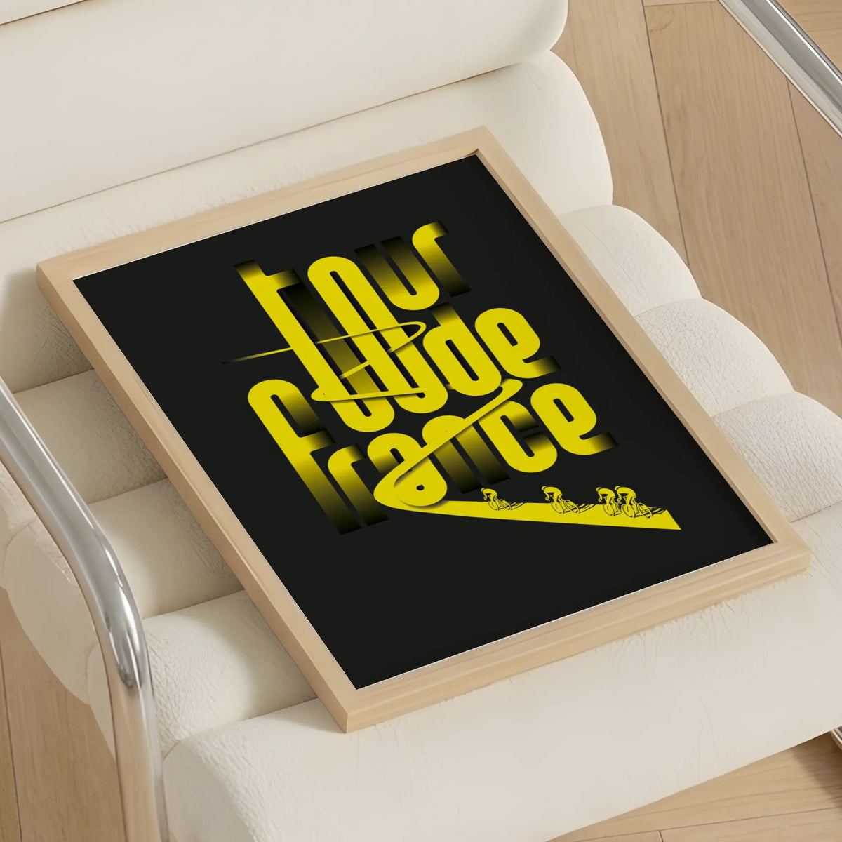 poster typo tour de france