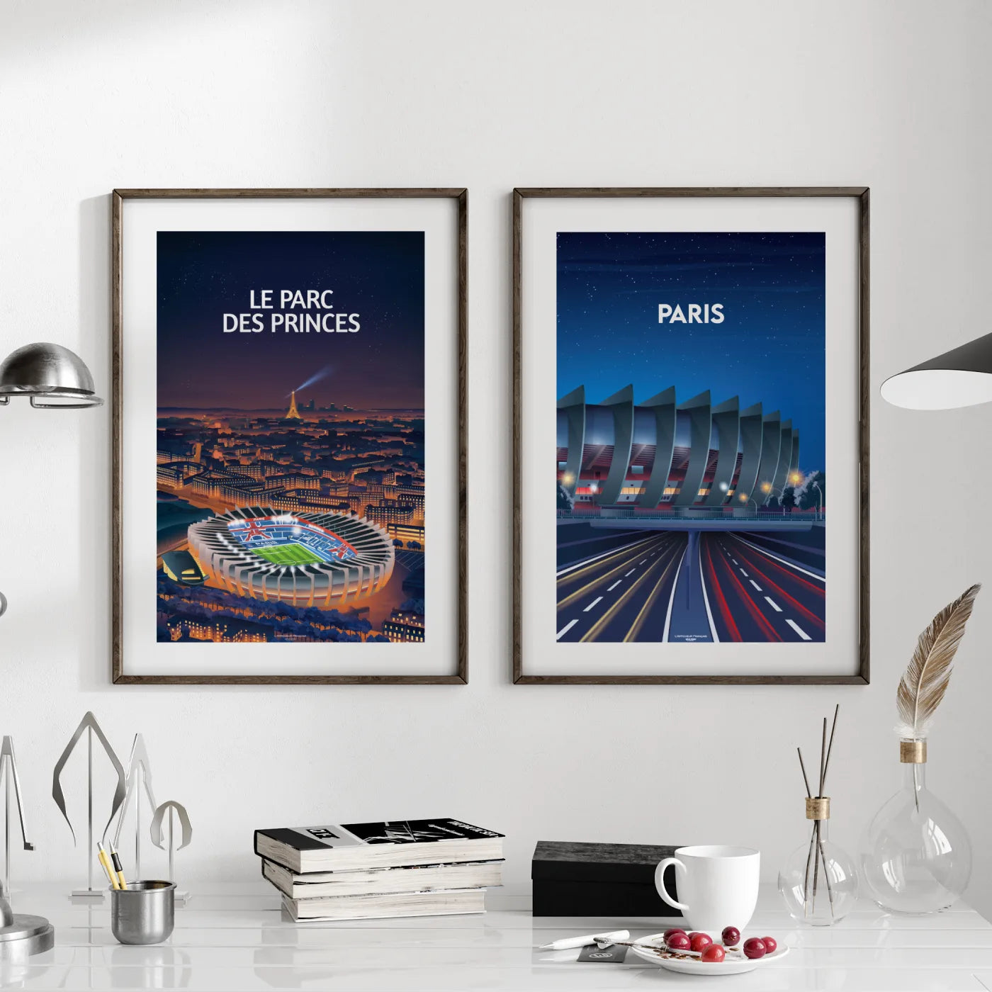 posters PSG football lot