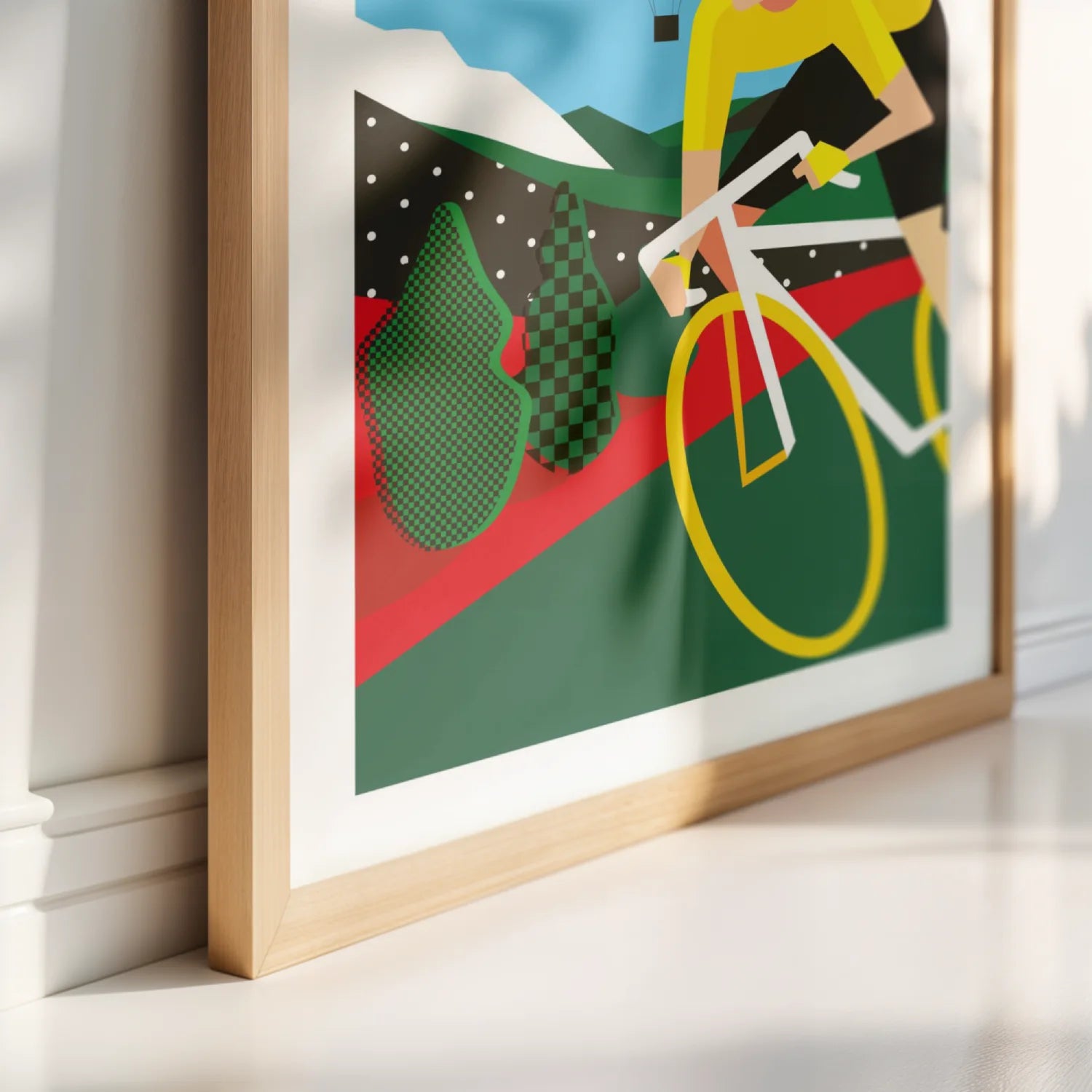 Affiche Tour de France - Montgolfières